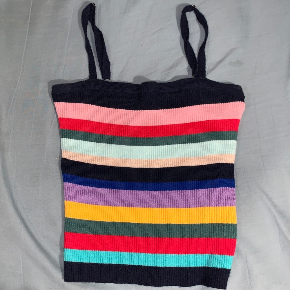 Rainbow Semi Cropped Tank